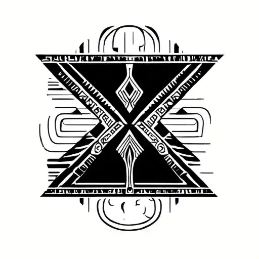 Alice In Chains X Egyptian Heritage Tattoo Design