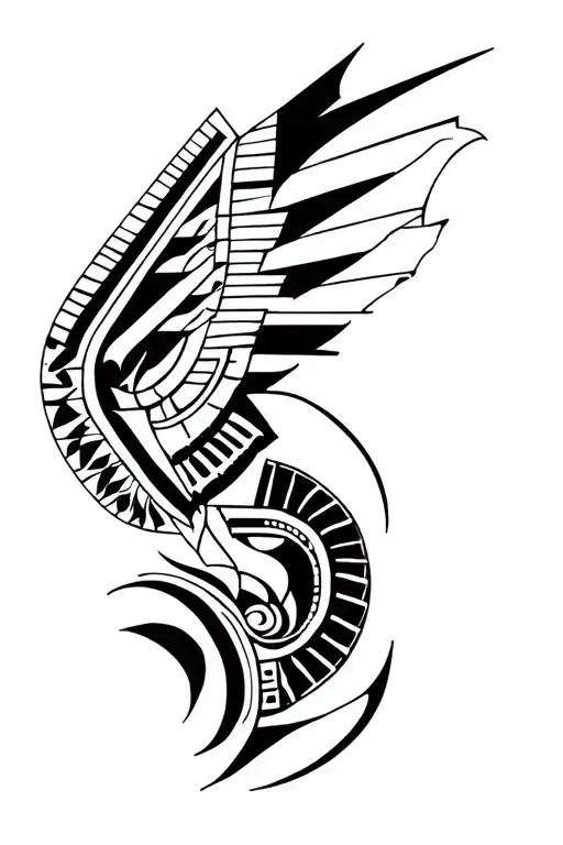 Egyptian Heritage Tattoo Design