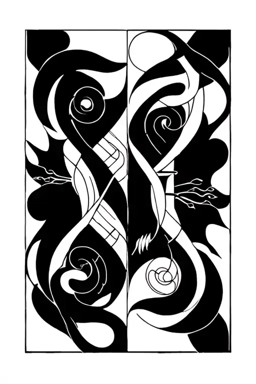 Libra With Leo On One Side And Capricorn On The Other