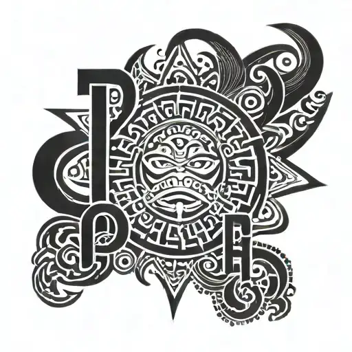 Sun With The Word Oscar Written In Japanese Inside