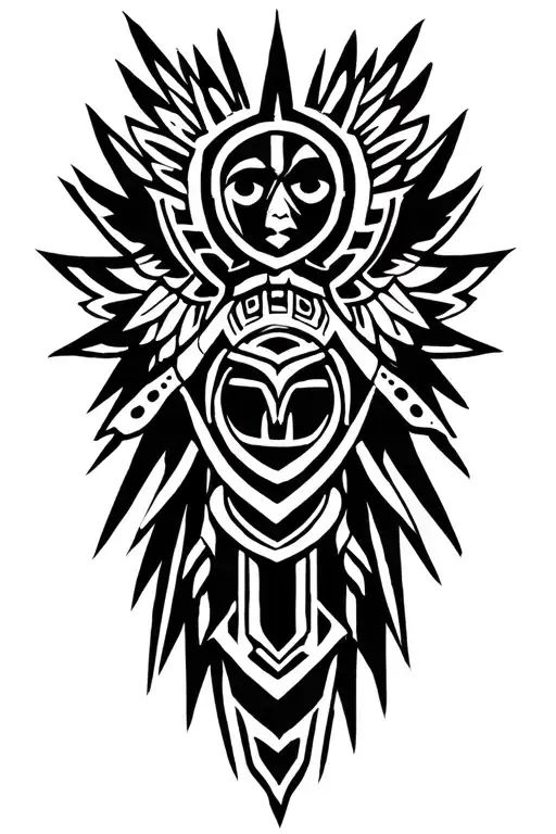 Aztec Archangel Raphael