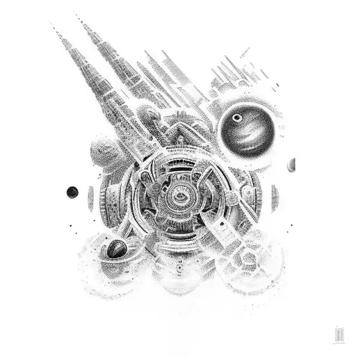 Spiritual Journey Symbolises Sense Of Unity And Connectedness With Universe