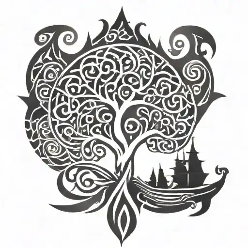 Tree Of Life Vikings Symbols