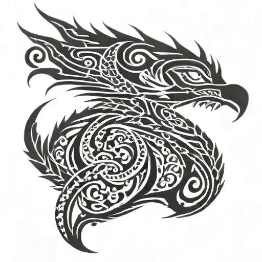 Dragon Peacock Crown