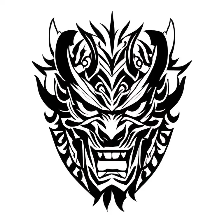 Samura Ihad Oni Mask