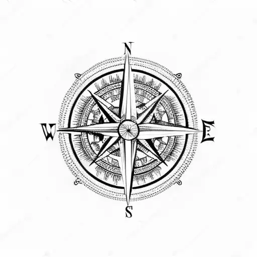 Compass With Eye