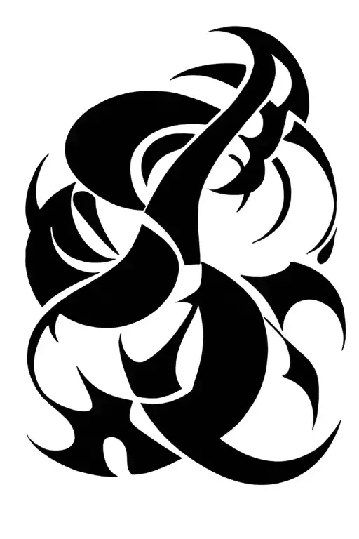 Gothic Sigilism Tattoo Men