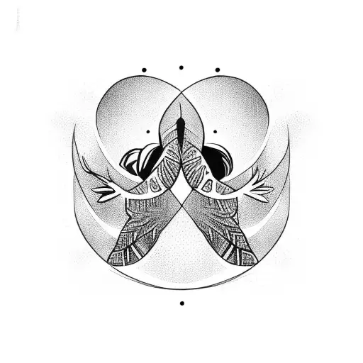 Couple Tattoo Nature