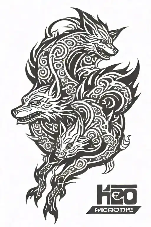 Nine Tailed Fox Naruto Anime