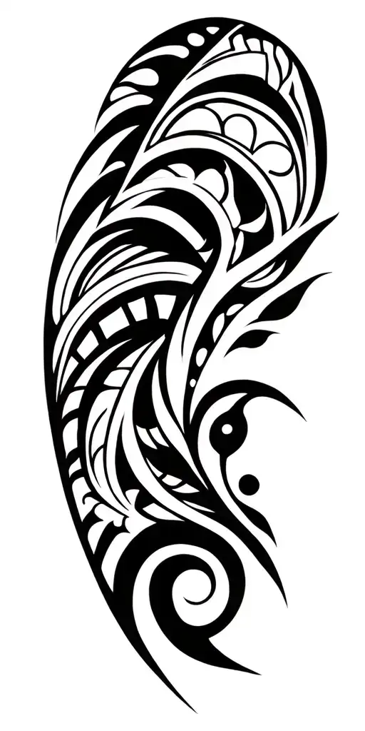 Tribal Patterns Representing Family