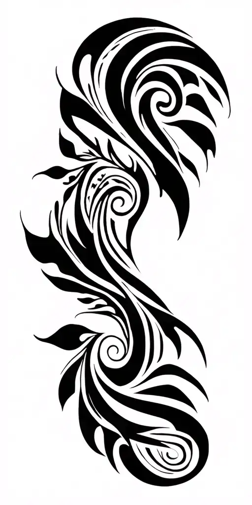 Tribal Patterns Representing Life