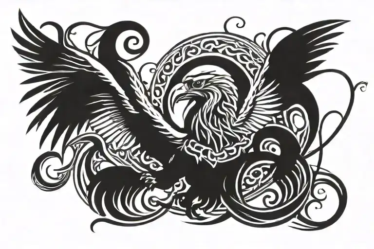 Zarathustra With Eagle And Serpent