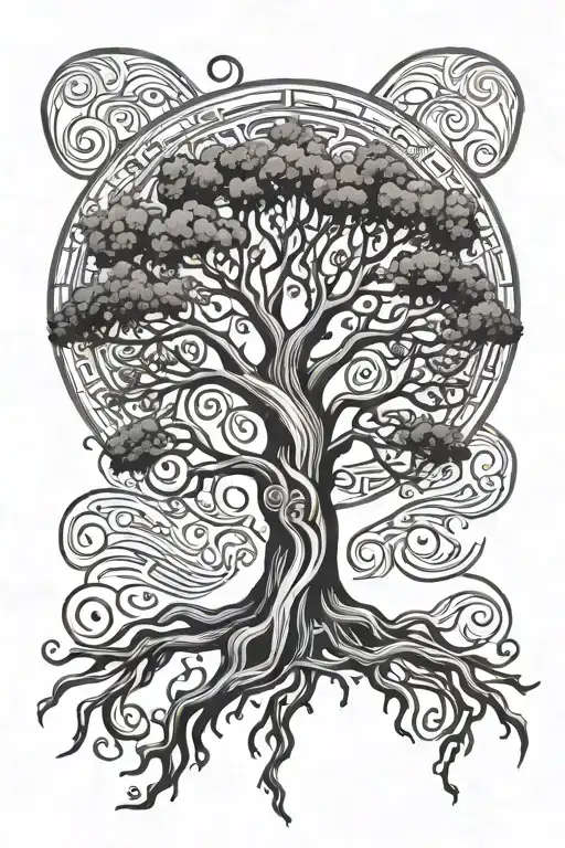Greek Mythology Symbolism Wise Old Tree