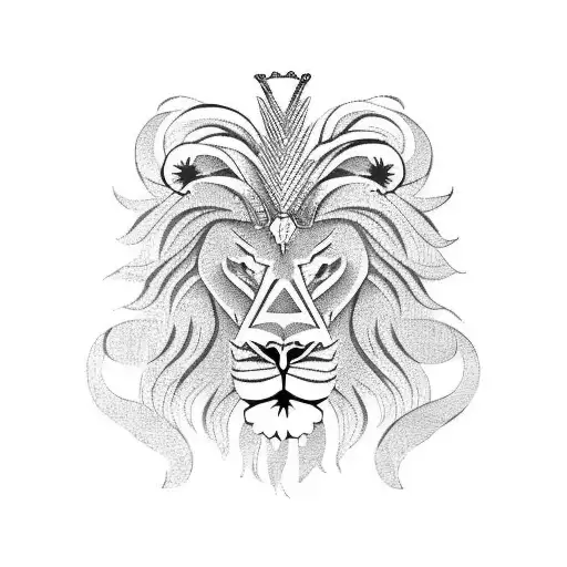 Lion Head Crown