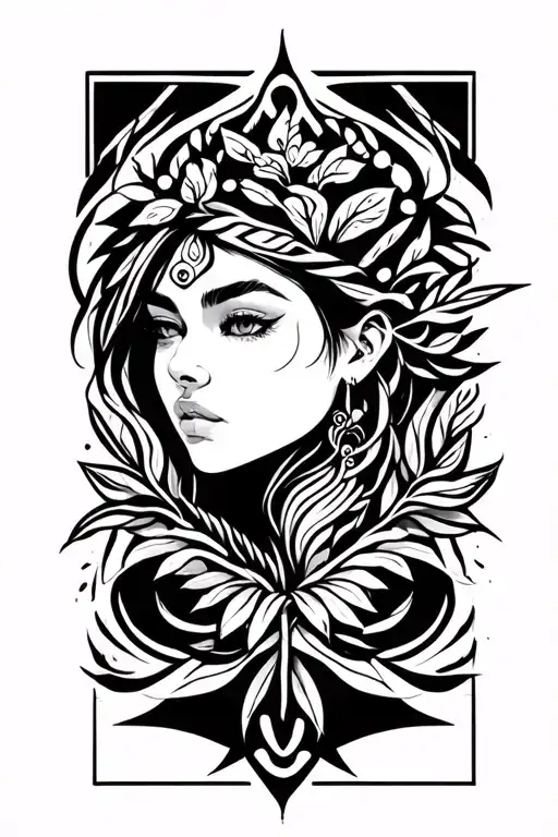 Mila On The Stem And