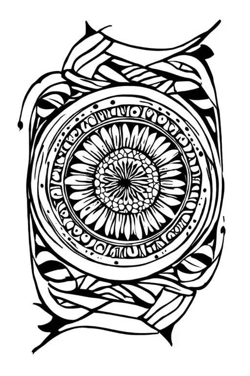 Ornament Elbow Circle