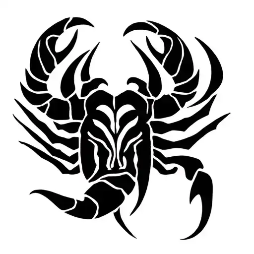 Scorpio Taurus Fusion Tattoo Design Combining
