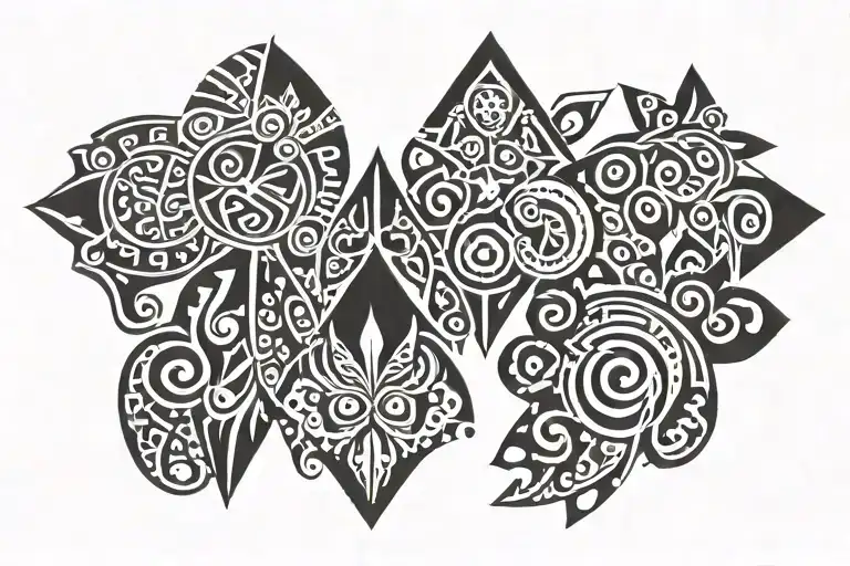 Hawaiian Tribal Patterns