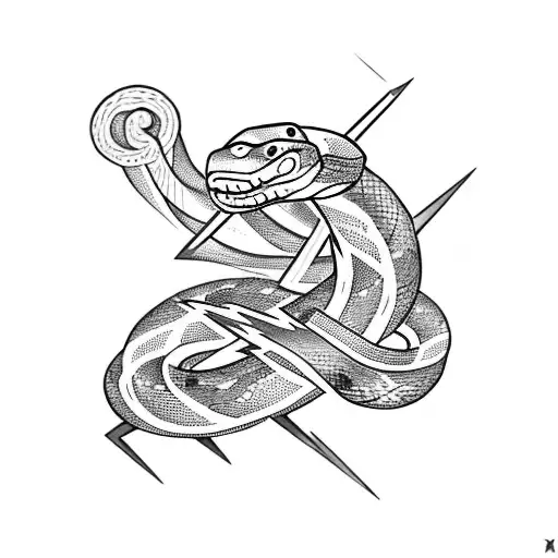 Lightning Bolt But Snake
