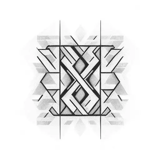 A Binary Code Pattern Forming The Word 'Life'