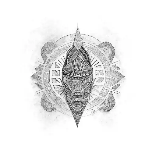 Maori Tattoo With Name Milay In Arabic Incorporated