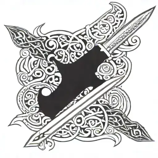 Crusader Sword And Arabic Sword