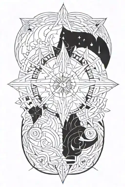 Heaven Opening Her Coat To Reveal Hidden Galaxies