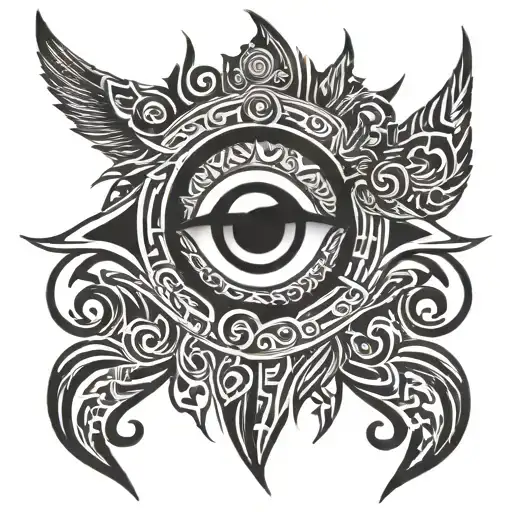 Serafin Eye Angel Half Demon