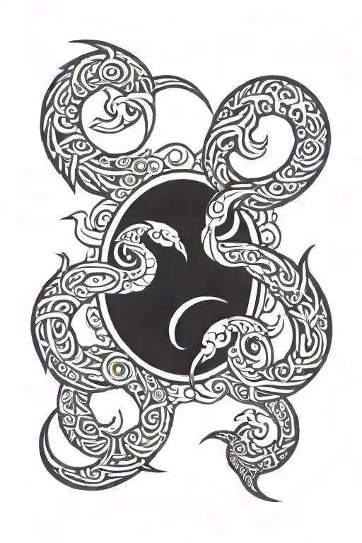 Aries And Scorpio Zodiac Symbol