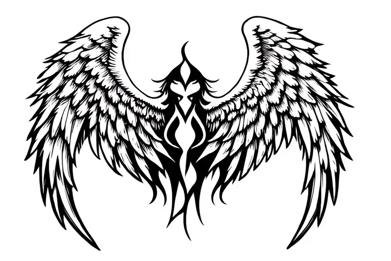 Six-winged Seraph Angel Wings 6