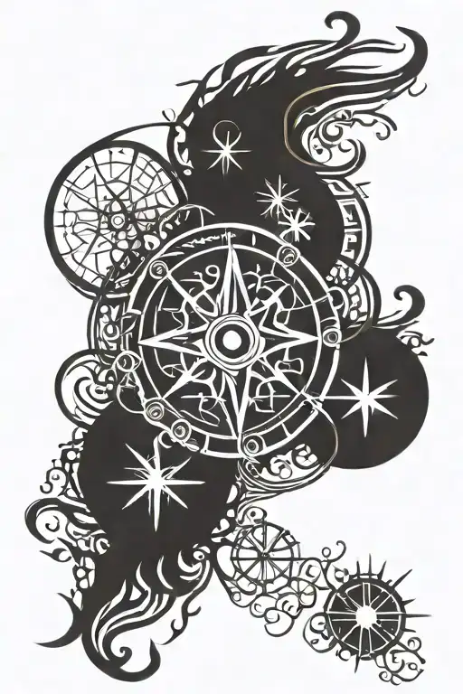 Vegvisir Viking Compass