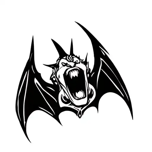 Bat Screaming