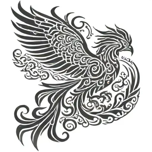 Phoenix Bird Rising