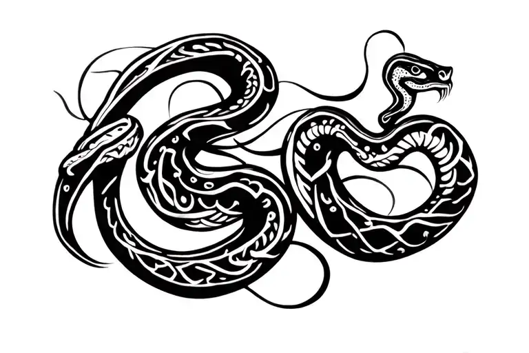 Womb Tattoo Snake