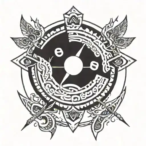 A Ordem Paranormal Ritual With Arrow And Moon Symbols