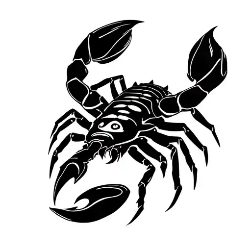 Scorpio With Eyes On Its Skin