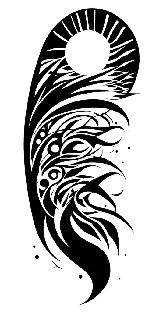 Tribal Sunrise Integrated