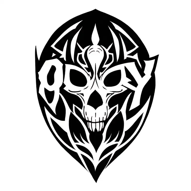 Ozzy Spelling In Tribal Inspired