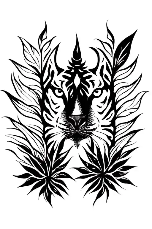 Moon Leaf Tiger