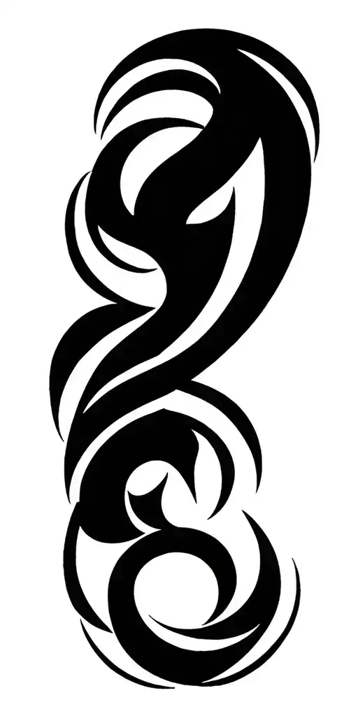 Pictish Art With Pictish Symbols Intertwined