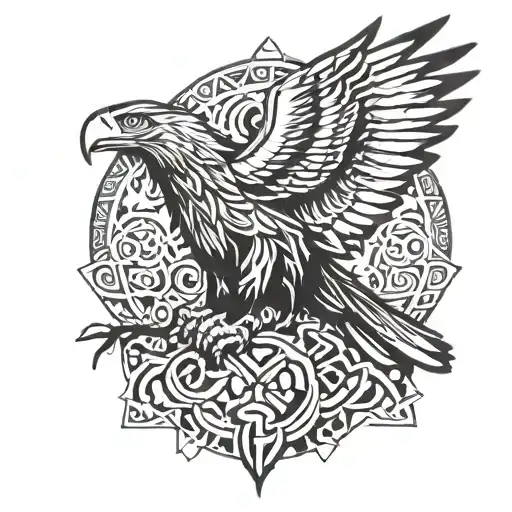 Outdoor Scene Featuring An Eagle