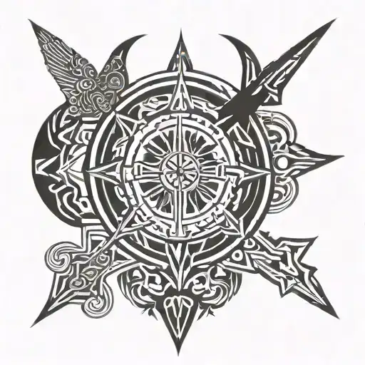 Norse Themed Memorial