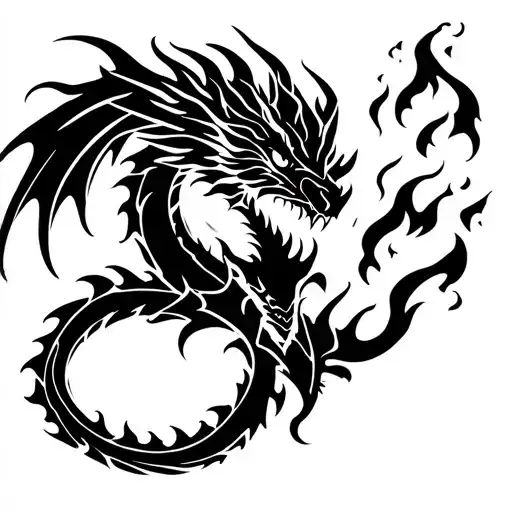 Dragon Breathing Fire