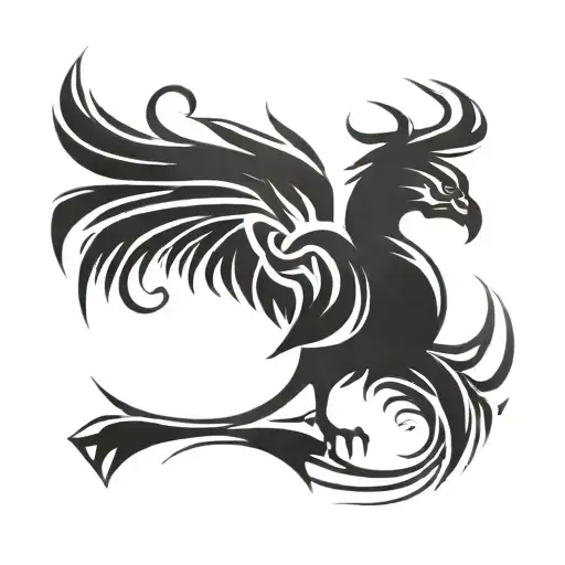 Phoenix Rising From Ashes