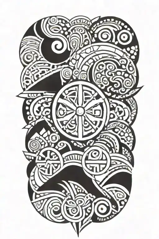 Polynesian Tribal Patterns