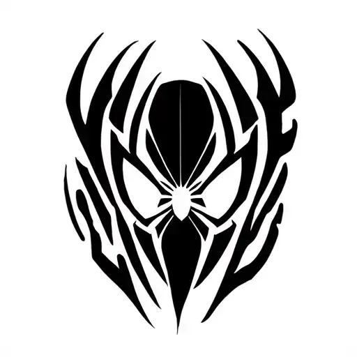 Spider-man Symbol Incorporating Elements