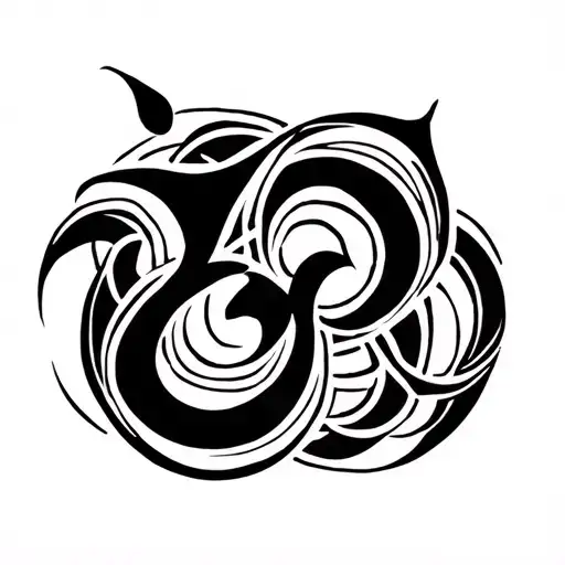 Karma Symbol Intertwined