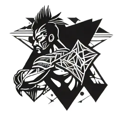 Gladiator With Triangles Involved