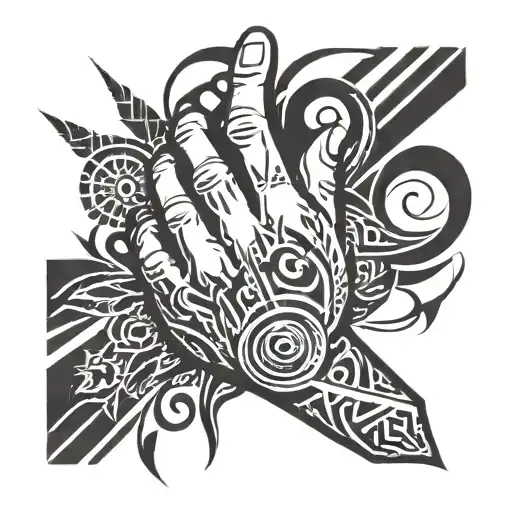 Male Fighter Human Hand