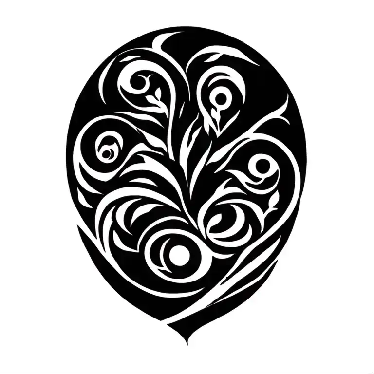 Filipino Tribal Sunrise Integrated